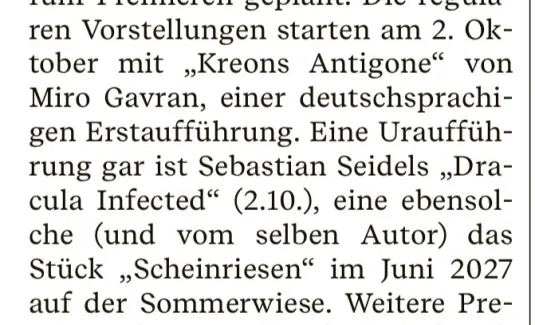 So gut wie voll ausgelastet